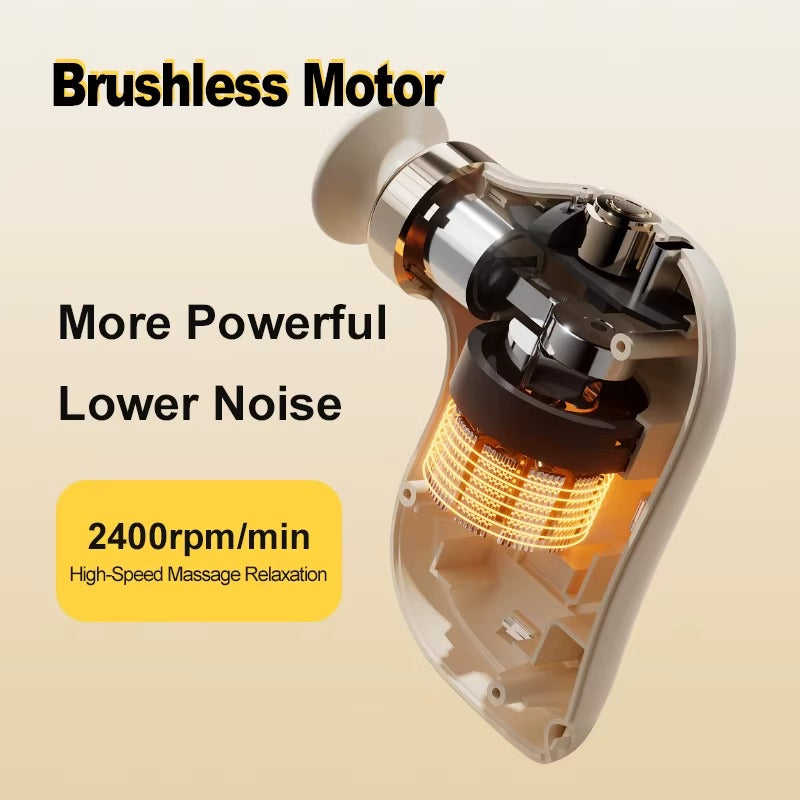 Mini Portable Muscle Massage Gun – Deep Tissue Pain Relief & Muscle Recovery